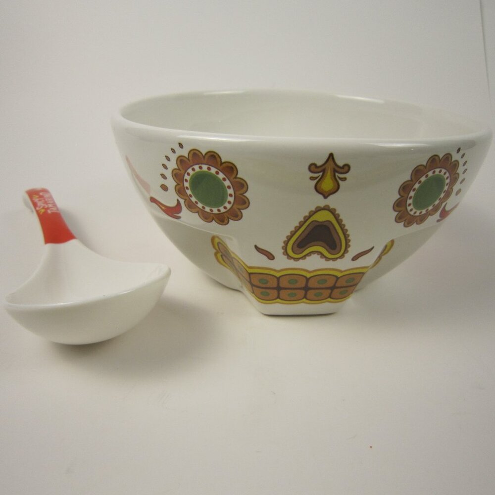SMIRNOFF Spicy Tamarind Day of the Dead Ceramic Bowl with Spoon